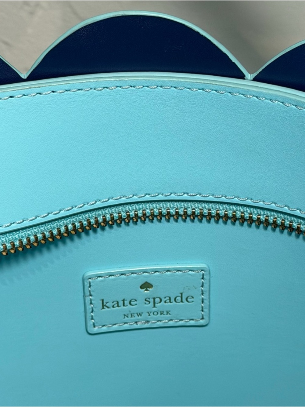 Kate Spade Magnolia Street Mina Large Scalloped Edge Tote Handbag - Picture 11 of 11
